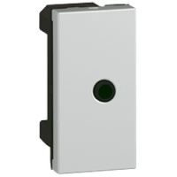 Logo Prise audio programme mosaic - jack femelle 3,5 mm - � visser - 1 module - alu 079264