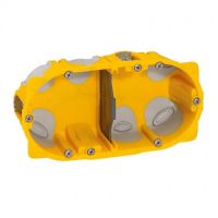 Logo Bo�te multipostes prog. ecobatibox - 2 postes - 4/5 modules - prof. 40 mm 080022