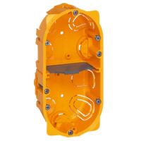 Logo Bo�te multiposte batibox - cloison s�che - 2 postes - 4/5 mod - prof. 40 080042