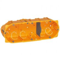 Logo Bo�te multiposte batibox - cloison s�che - 3 postes - 6/8 mod - prof. 50 080053