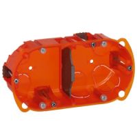 Logo Bo�te multimat�riaux batibox - 2 postes - 4/5 mod - vert/horiz - prof. 50 080122