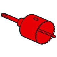 Logo Scie multimat�riaux � concr�tion carbure de tungst�ne batibox - �67 mm 080167