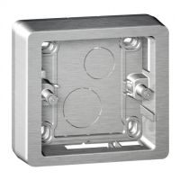 Logo Cadre saillie c�liane - 1 poste - titane 080244