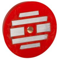 Logo Aimant de fixation - pour bo�te batibox b�ton - 1200 n couleur rouge 081990