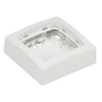 Logo Cadre saillie 1 poste appareillage saillie - blanc 086091