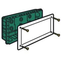 Logo Bo�te compl�te batibox pour d�rivation - grande capacit� - 400x180x70 mm 089277