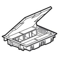 Logo Bo�te de sol haut. 65 mm - � �quiper - 8x2 mod - couv inox 089625