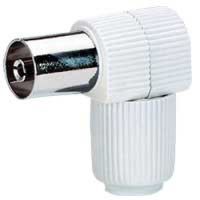 Logo Fiche tv coaxiale normalis�e - femelle sortie lat�rale �9,52 mm 091020