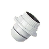 Logo Douille chemise demi filet�e/trou passe-fil - e27 - 4a/150w 091135