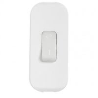 Logo Inter � bascule touche luminescente - 2 a - fil souple - blanc 091158