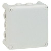 Logo Bte carre 130x130x74 tanche plexo gris - embout (10) - ip55/ik07 - 650c 092032