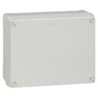 Logo Bo�tier industriel plastique - ip55 ik08 - ral 7035 - 310x240x160 - 4 verrous 092284