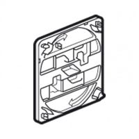 Logo Accessoire de fixation pour chemin de cble fil - sans vis - pr boite 105x105 mm 091938