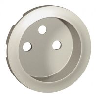 Logo Enjoliveur c�liane - prise 2p+t standard - titane 068412