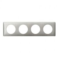 Logo Plaque c�liane - m�tal - 4 postes - alu snake 068724