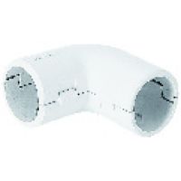 Logo Coude querre 90 ip 40 - blanc ral 9010 - 25 mm 06123