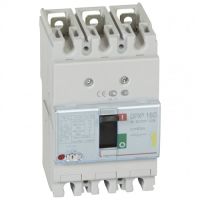 Logo Disj puissance dpx 160 - magnto-thermique - 16 ka - 3p - 63 a 420003
