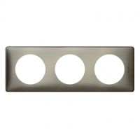 Logo Plaque c�liane - m�tal - 3 postes - tungst�ne 068973