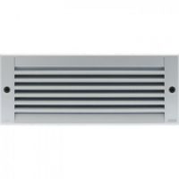 Logo Luminaire kalank rectangle avec grille taille 3 gris argent 2g11 / 18w 581195