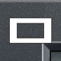 Logo Plaque anthracite - livinglight 4 modules 4804