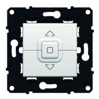 Logo Interrupteur pour volets roulants espace evolution - blanc 64020