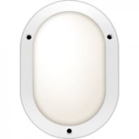 Logo Hublot chartres ovale antivandale jupe simple blanc e27 / cfli 15w 744270