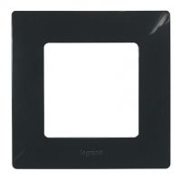 Logo Plaque 1 poste nilo� - onyx 096701