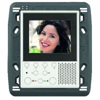 Logo Poste int�rieur vid�o mains-libres axolute vid�o display - blanc 349313