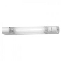 Logo Applique prismaline avec inter + prise 2p + t  / linolite incandescent 75w 189907