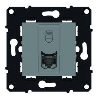 Logo Prise rj 45 cat. 6 stp (grade 3) - espace evolution - magn�sium 64226