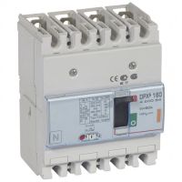 Logo Disj puissance dpx 160 - magnto-thermique - 25 ka - 4p - 80 a 420054