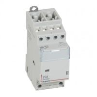 Logo Contacteur de puissance bobine 24 v~ sans cde manuelle -4p-400v~/25a-2o+2f 412509