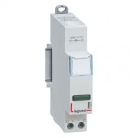 Logo Voyant  led cx - simple 12/48 v~/= - vert - 1 module 412921
