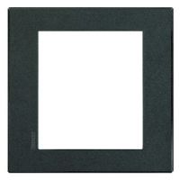 Logo Axolute etris plaque de finition touch screen et vido display anthracite 4826