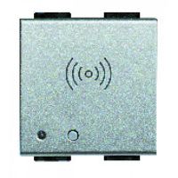 Logo Lecteur de badge livinglight myhome bus pour alarme intrusion - tech 4607
