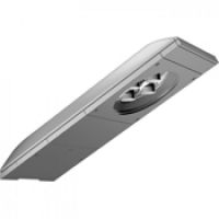 Logo Applique borneo led argent long. 470mm led blanches 5700k orientables 498008