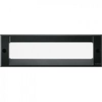 Logo Luminaire kalank rectangle antivandale taille 2 noir led blanche / 1w 760016