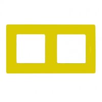 Logo Plaque 2 postes nilo - fougre 096713