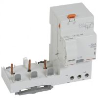 Logo Bloc diff adapt dx -  vis - 3p - 400 v~ - 63 a - type hpi - 30 ma 410605