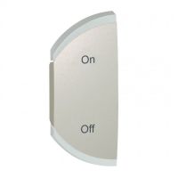 Logo Enjoliveur cliane bus - on/off - simple gauche - titane 068580
