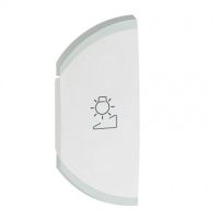 Logo Enjoliveur cliane bus - variation - simple gauche - blanc 068177