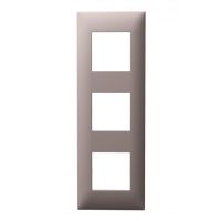 Logo Plaque espace evolution - dcors - 3 postes - chocolat 64433