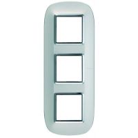 Logo Plaque livinglight air dcor 2+2+2 modules entraxe 71 mm - ray 48023