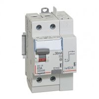 Logo Inter diff dx-id - vis/auto - 2p - 230v~ - 63a - type a - 30ma -dpart haut- 3m 411639