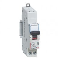 Logo Disjoncteur dnx 4500 - auto/vis - u+n 230v~ 40a - 6ka - courbe c - 1 mod 406887