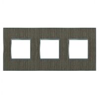 Logo Plaque espace evolution - matires - 3 postes - bois 64673