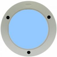 Logo Luminaire kalank rond taille 1 gris argent led bleue / 1w 530178