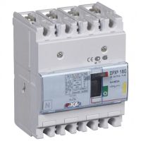 Logo Disj puissance dpx 160 - magnto-thermique - 16 ka - 4p - 80 a 420014