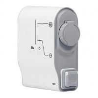 Logo Borne plastique green'up mono 3,7/4,6 kw - mode 2 et 3 - fixation murale 059021