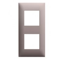 Logo Plaque espace evolution - dcors - 2 postes - chocolat 64432